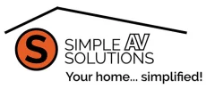 The Simple AV Solutions logo and slogan.