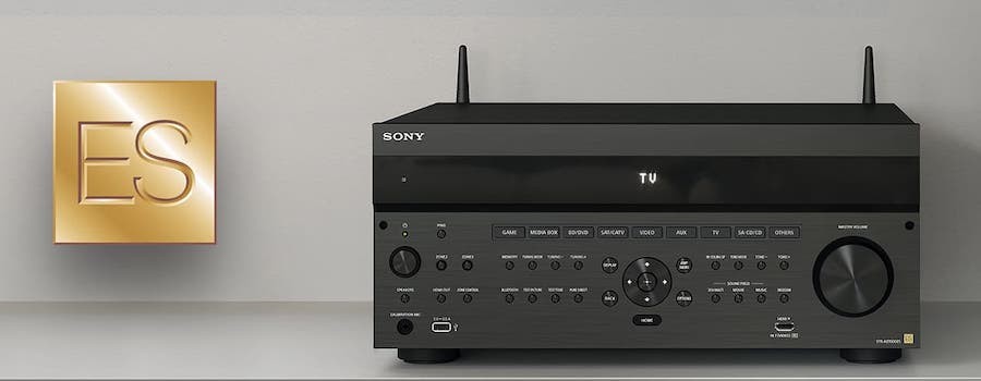 The Sony ES Series receiver.